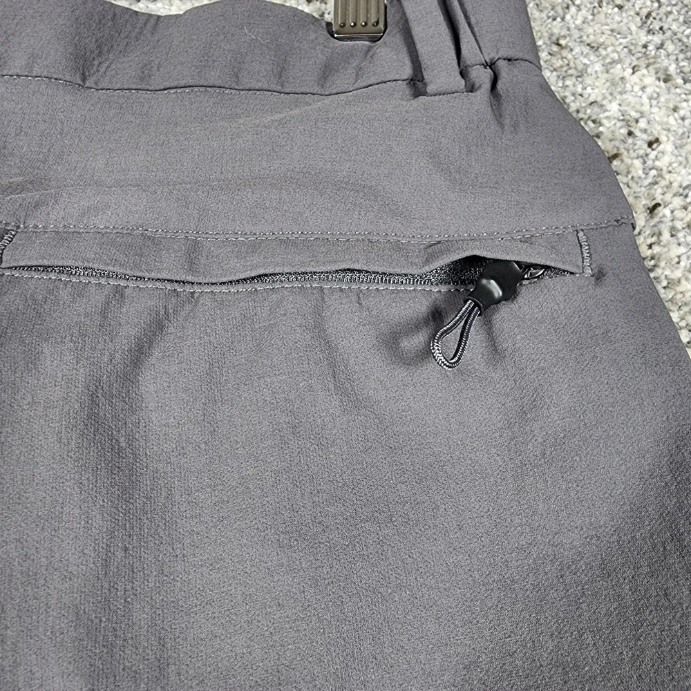 Blue Chill Performance Pants Mens 32 Grey Hiking Outdoor Zipper Pockets NWOT